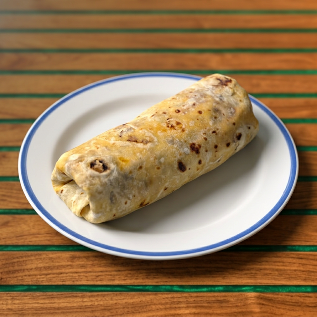 Macho-Chorizo Breakfast Burrito.